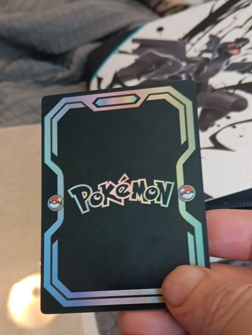 Pokemon Pikachu Trading Card - Yellow, Blue, Black, Gold